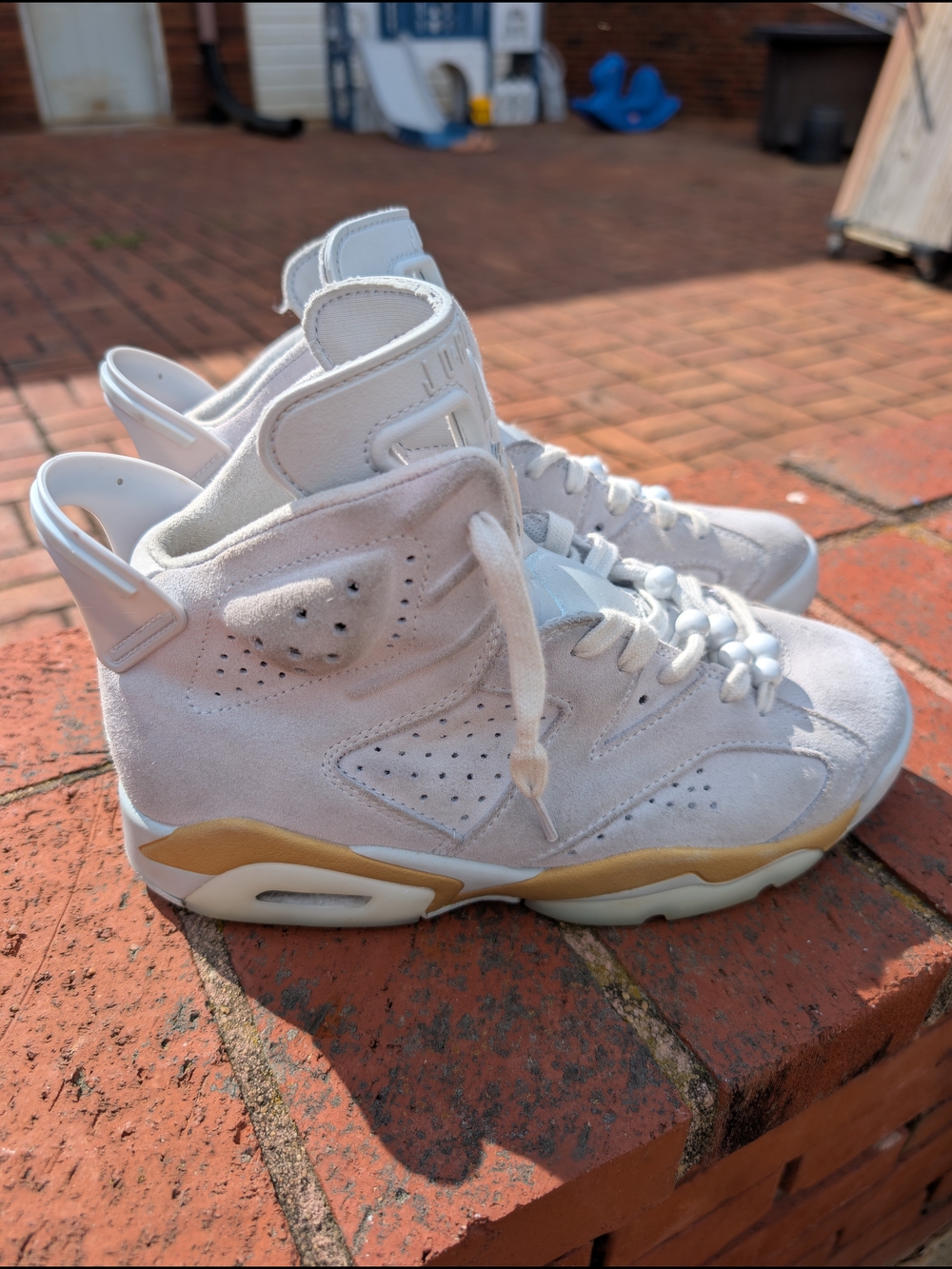 Nike Jordan Retro 6 Craft 'Paris Olympics Pearl'
